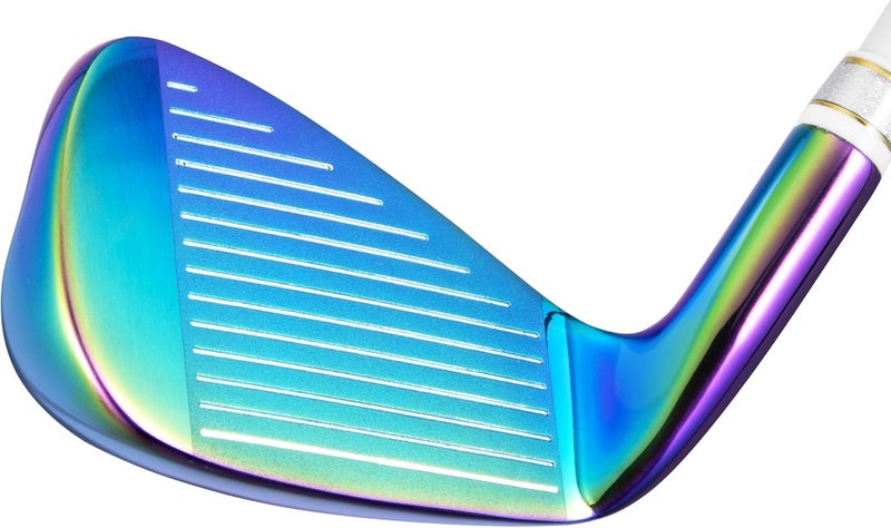PGM Women's Golf Iron - Right Handed Single Club for Beginner Practice & Competition, #5, #6, #7, #8, #9, SW, P, CNC Face, Lightweight Carbon & Steel Shaft - Image 2